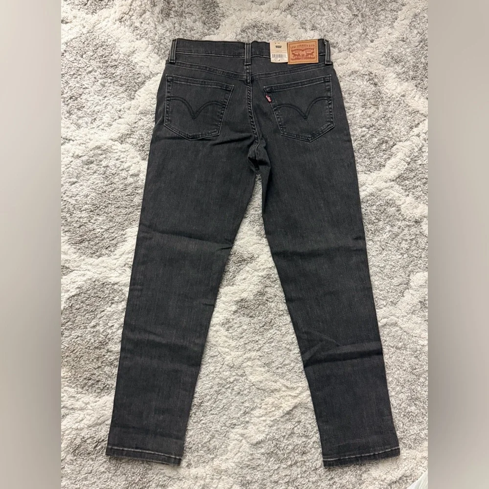 Levi's Women's Dark Gray Skinny Jeans - Picture 3 of 4